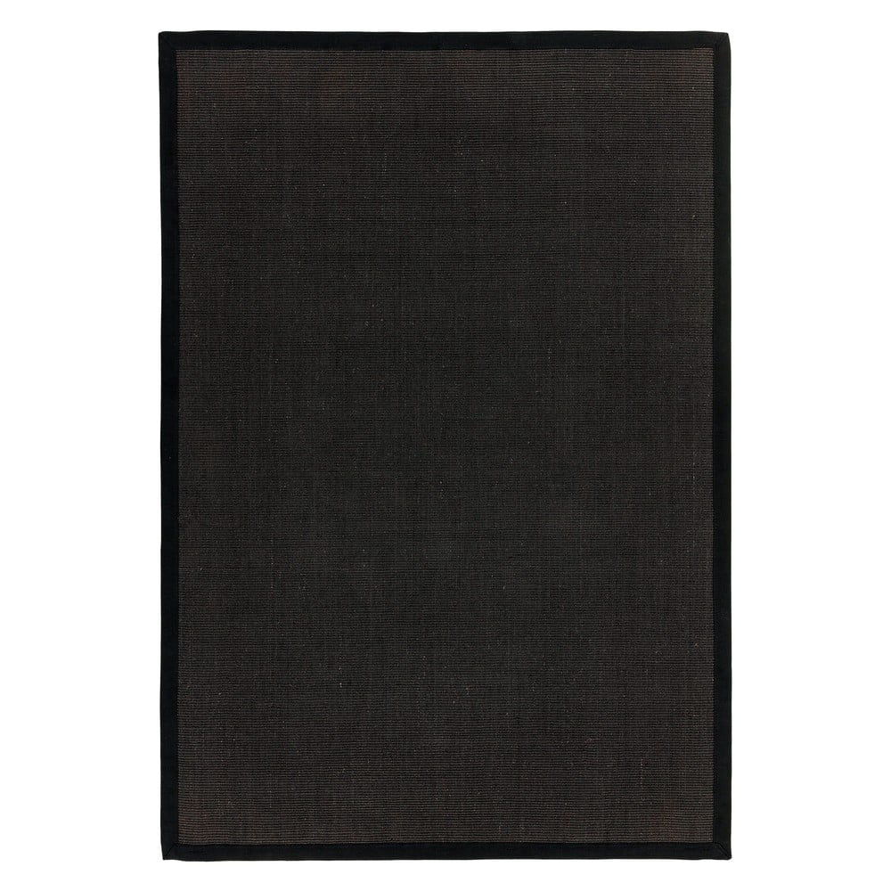Fekete szőnyeg 230x160 cm sisal - asiatic carpets