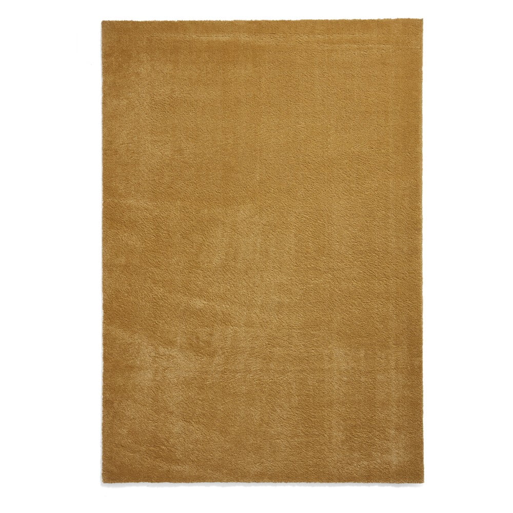 Okkersárga mosható szőnyeg 120x170 cm cove – think rugs