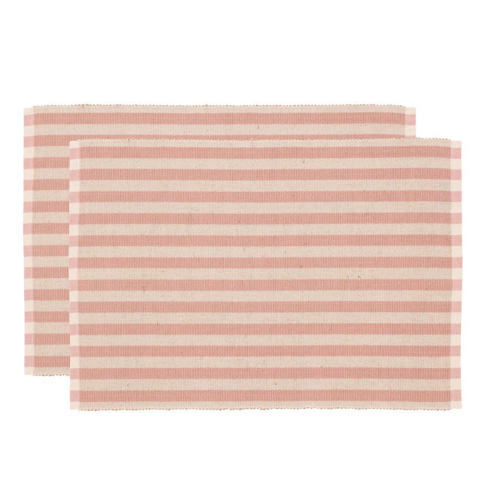 Textil tányéralátét szett 2 db-os 33x48 cm Statement Stripe – Södahl
