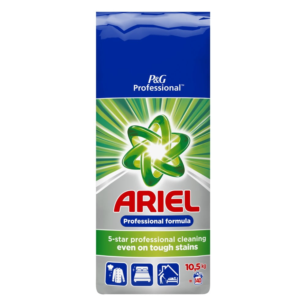 Ariel Regular mosópor családi kiszerelésben, 9,8 kg (140 mosás)