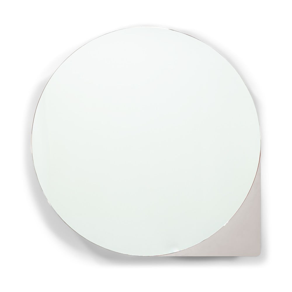 Szürke-bézs fém fali-tükrös fürdőszoba szekrény 35x35 cm sonnet – spinder design