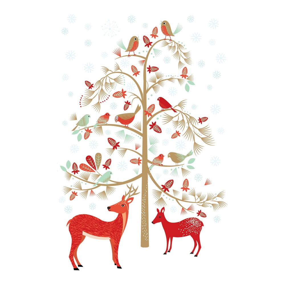 Üdvözlőlap szett 8 db-os karácsonyi mintával Christmas – Roger la Borde