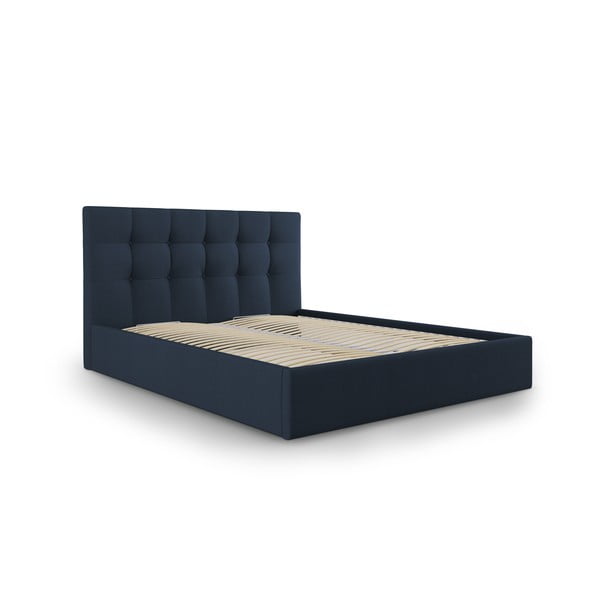 Nerin kék kétszemélyes ágy, 160 x 200 cm - Mazzini Beds