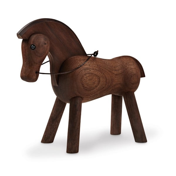 Bojesen Denmark Horse dekorációs figura tömör diófából - Kay