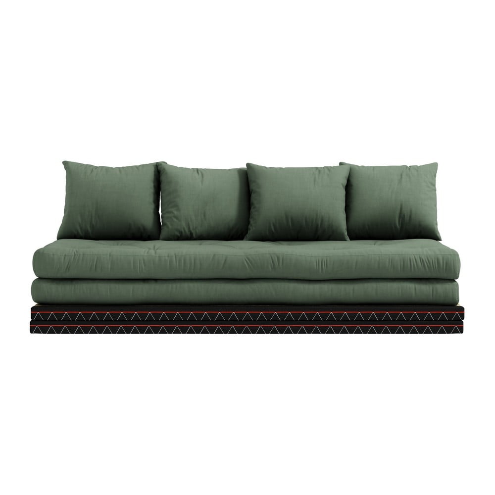 Chico olive green variálható kanapé - karup design