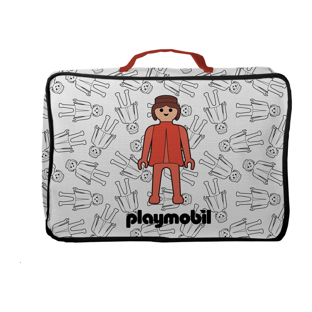 Fehér textil játéktároló doboz 25x11x36 cm Everywhere – Playmobil