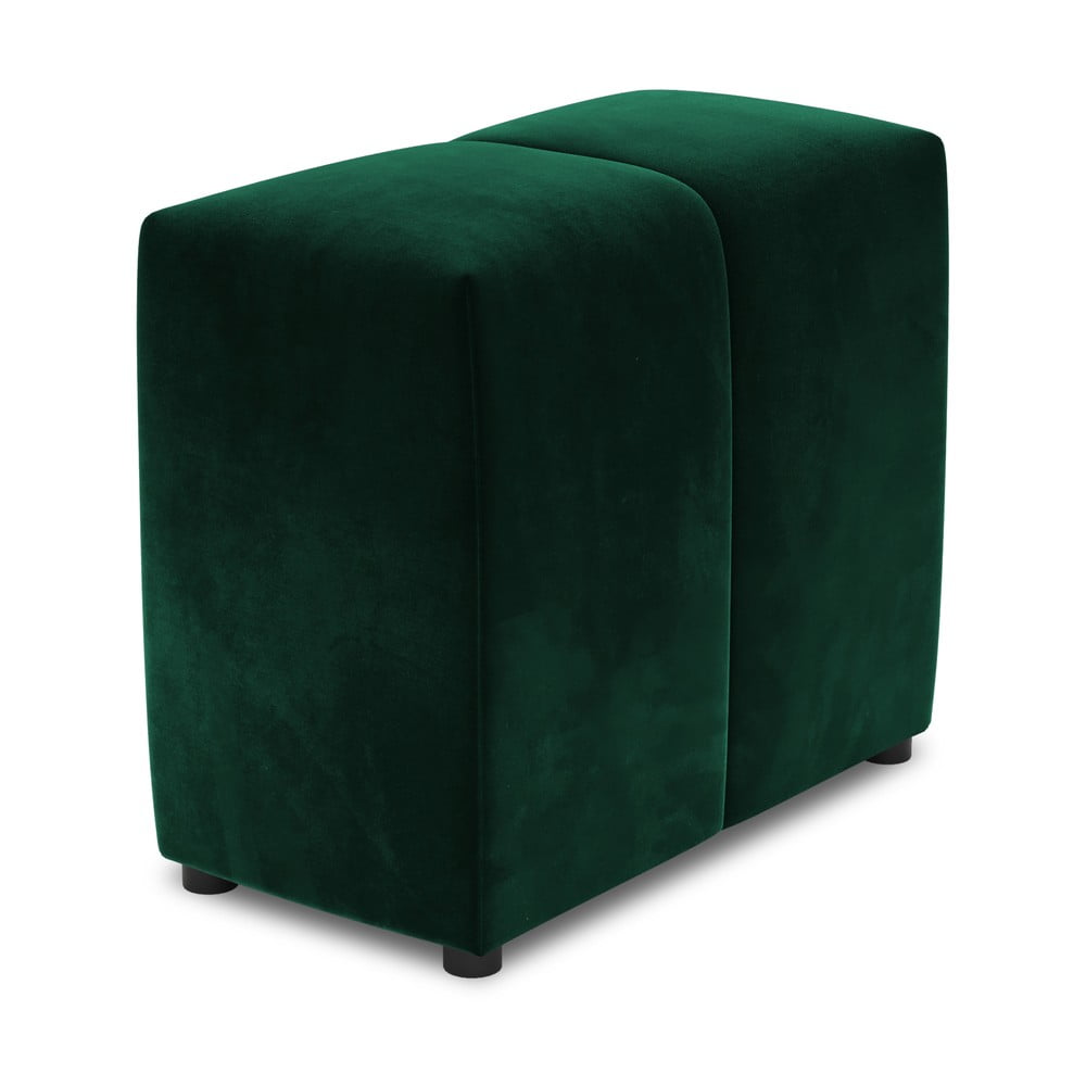 Zöld bársony háttámla moduláris kanapéhoz rome velvet - cosmopolitan design