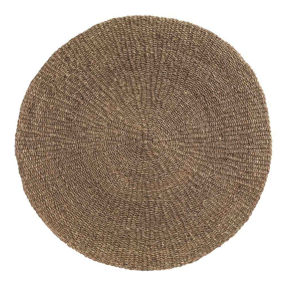 Rustico Natural barna szőnyeg tengerifűből, ⌀ 150 cm - Geese