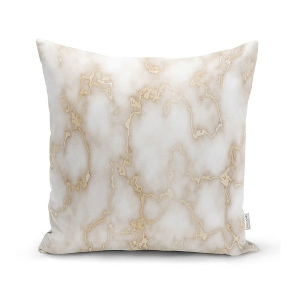 Golden Lines Marble párnahuzat, 45 x 45 cm - Minimalist Cushion Covers
