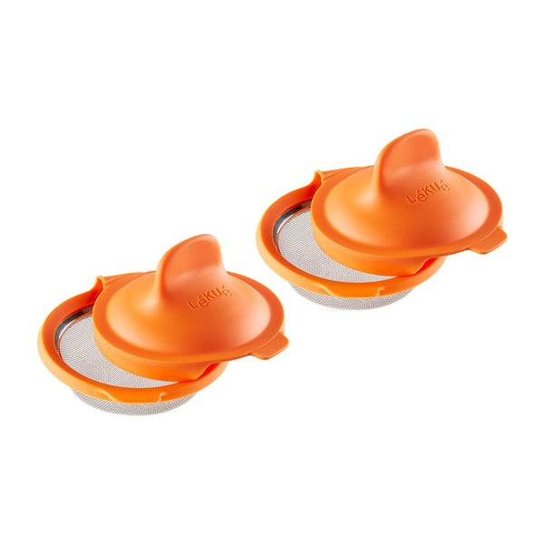 Pouched narancssárga szilikon buggyantott tojásfőző forma, 2 db - Lékué