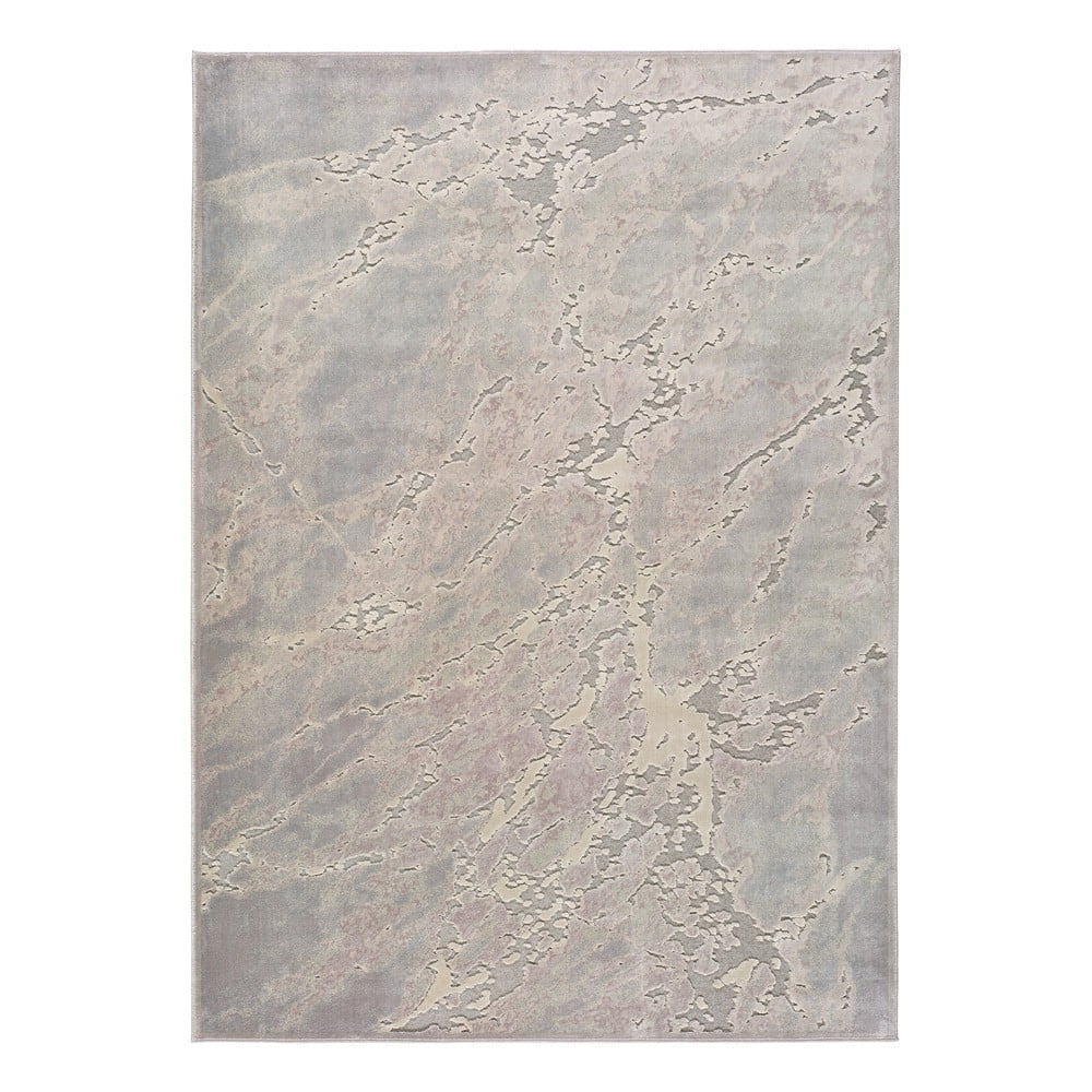 Margot marble szürke-bézs viszkóz szőnyeg, 140 x 200 cm - universal