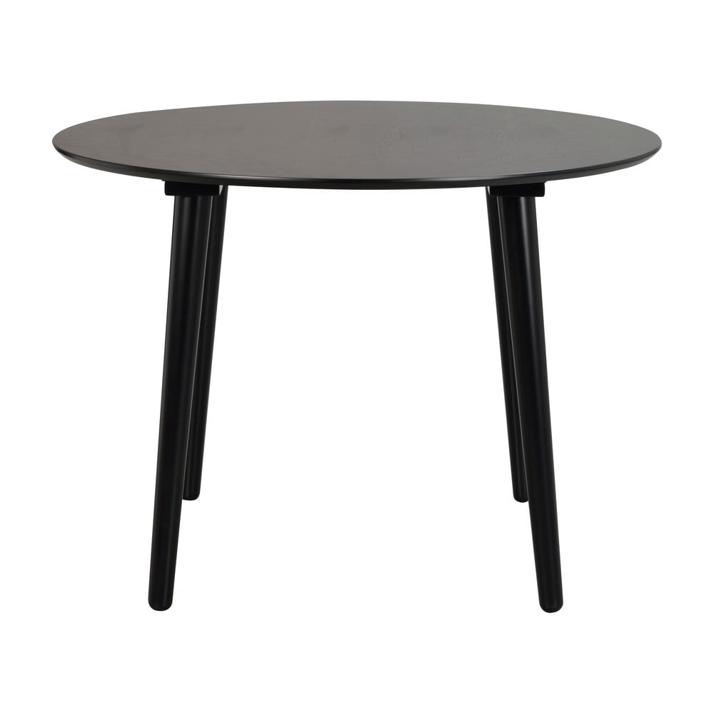 Lotta fekete étkezőasztal, ø 106 cm - rowico