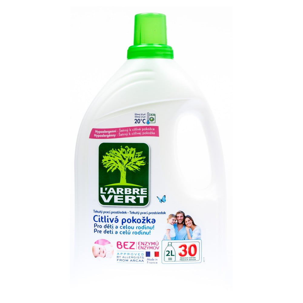L´Arbre Vert Sensitive öko mosógél érzékeny bőrre, 2 l