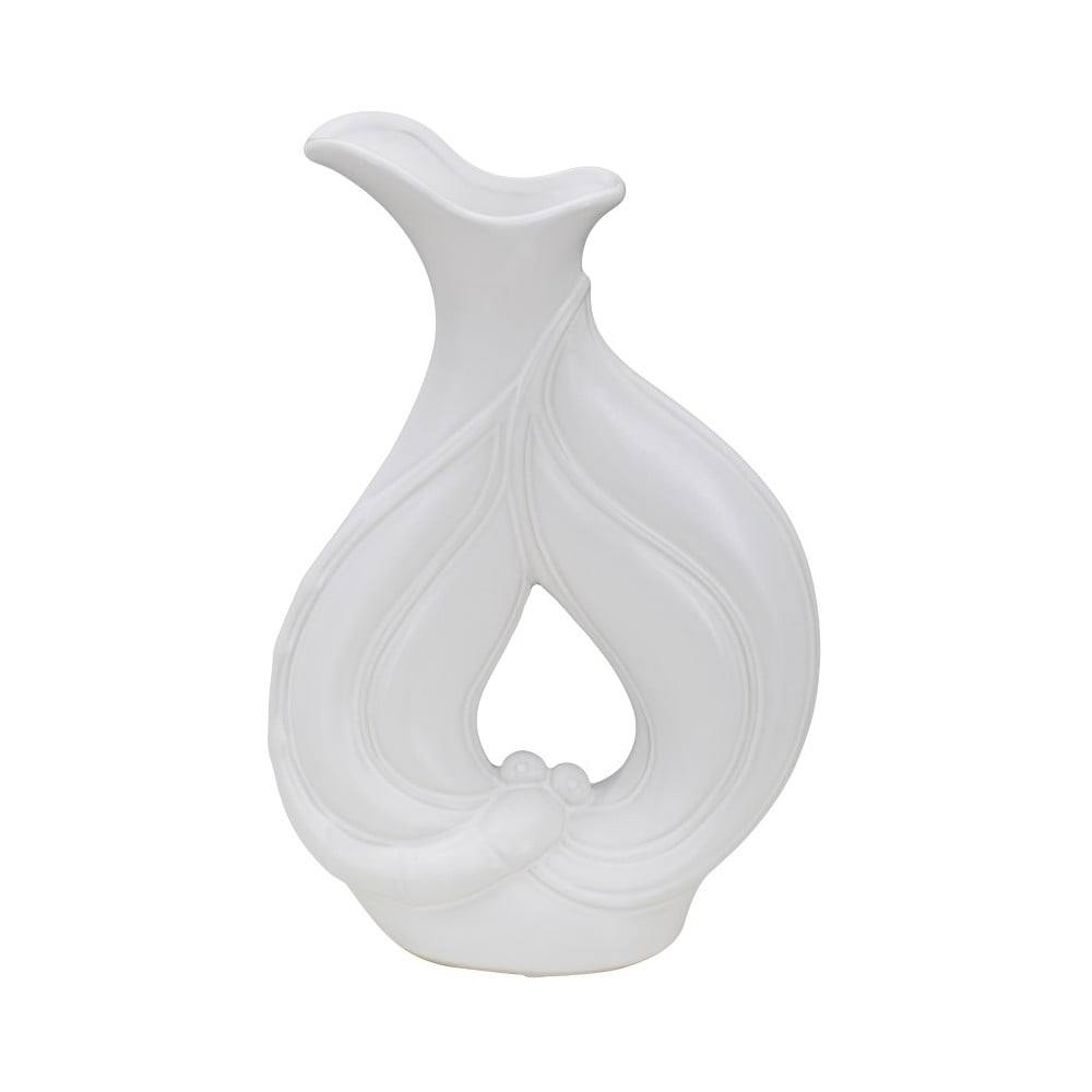 Lien fehér porcelán váza - Mauro Ferretti