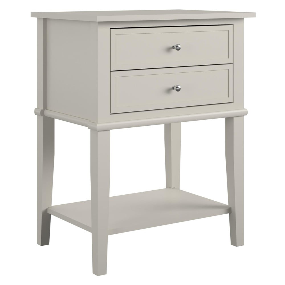 Világosszürke éjjeliszekrény Franklin – Støraa