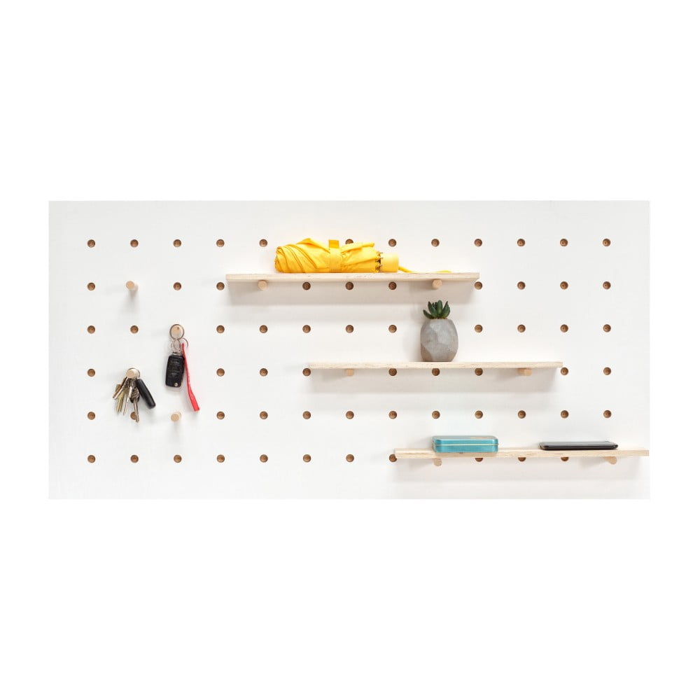 TRIVENTI fehér fali rendszerező, 120 x 60 cm - Ragaba