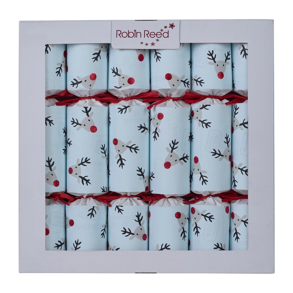 Karácsonyi cracker szett 6 db-os Reindeer – Robin Reed
