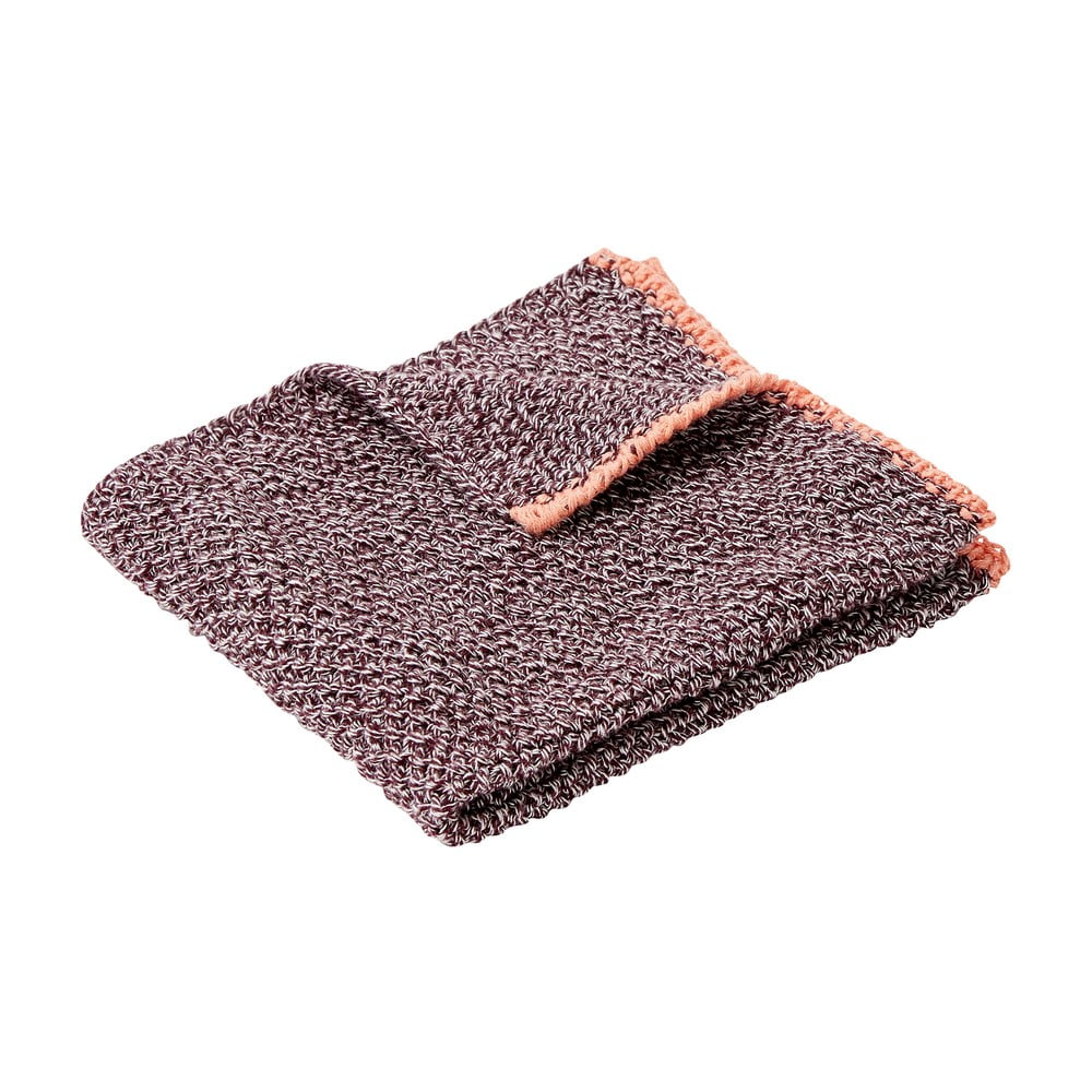 Rosa lila pamut konyharuha, 30 x 30 cm - Hübsch