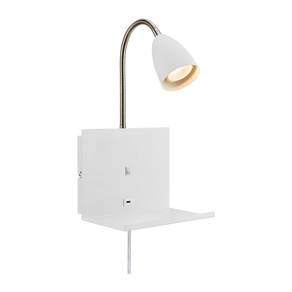 Fehér fali lámpa Cuarto – Markslöjd