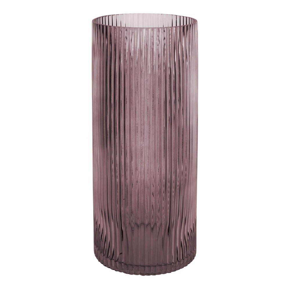 Allure barna üveg váza, magasság 30 cm - PT LIVING