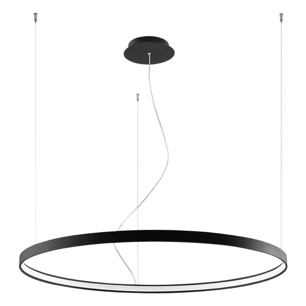 Ganica fekete függőlámpa, ø 100 cm - nice lamps