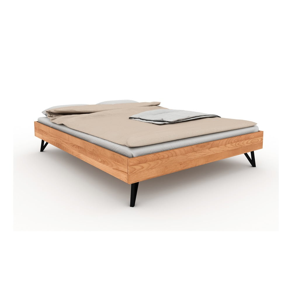 Bükkfa franciaágy 200x200 cm golo - the beds
