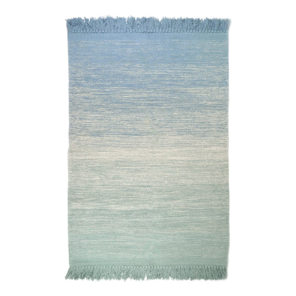Zöld-kék mosható szőnyeg 100x150 cm kirthy – nattiot