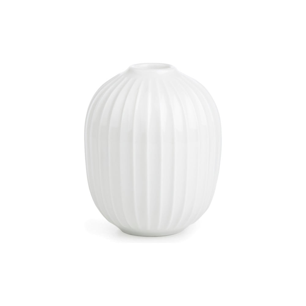Hammershoi fehér porcelán gyertyatartó, magasság 10 cm - Kähler Design