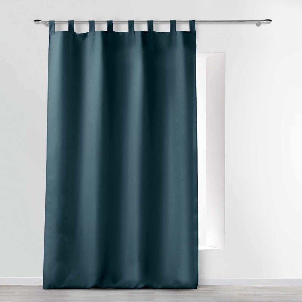 Sötétkék függöny 140x260 cm Essentiel – douceur d'intérieur