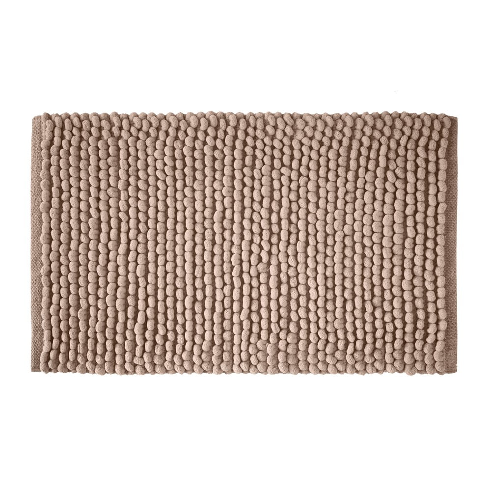Barna fürdőszobai kilépő 50x80 cm Aspen Bobble – Bianca