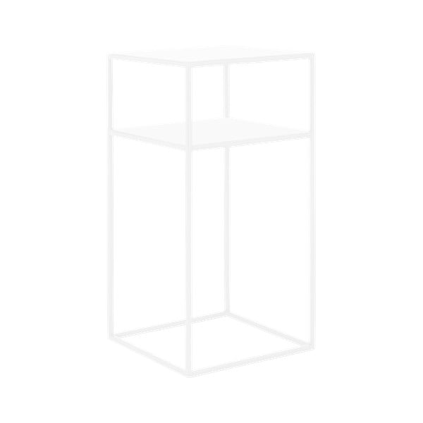 Tensio fehér többszintes tárolóasztal, 30 x 30 cm - Custom Form