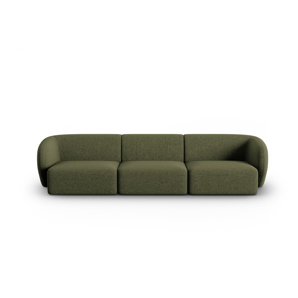 Zöld kanapé 259 cm Shane – Micadoni Home