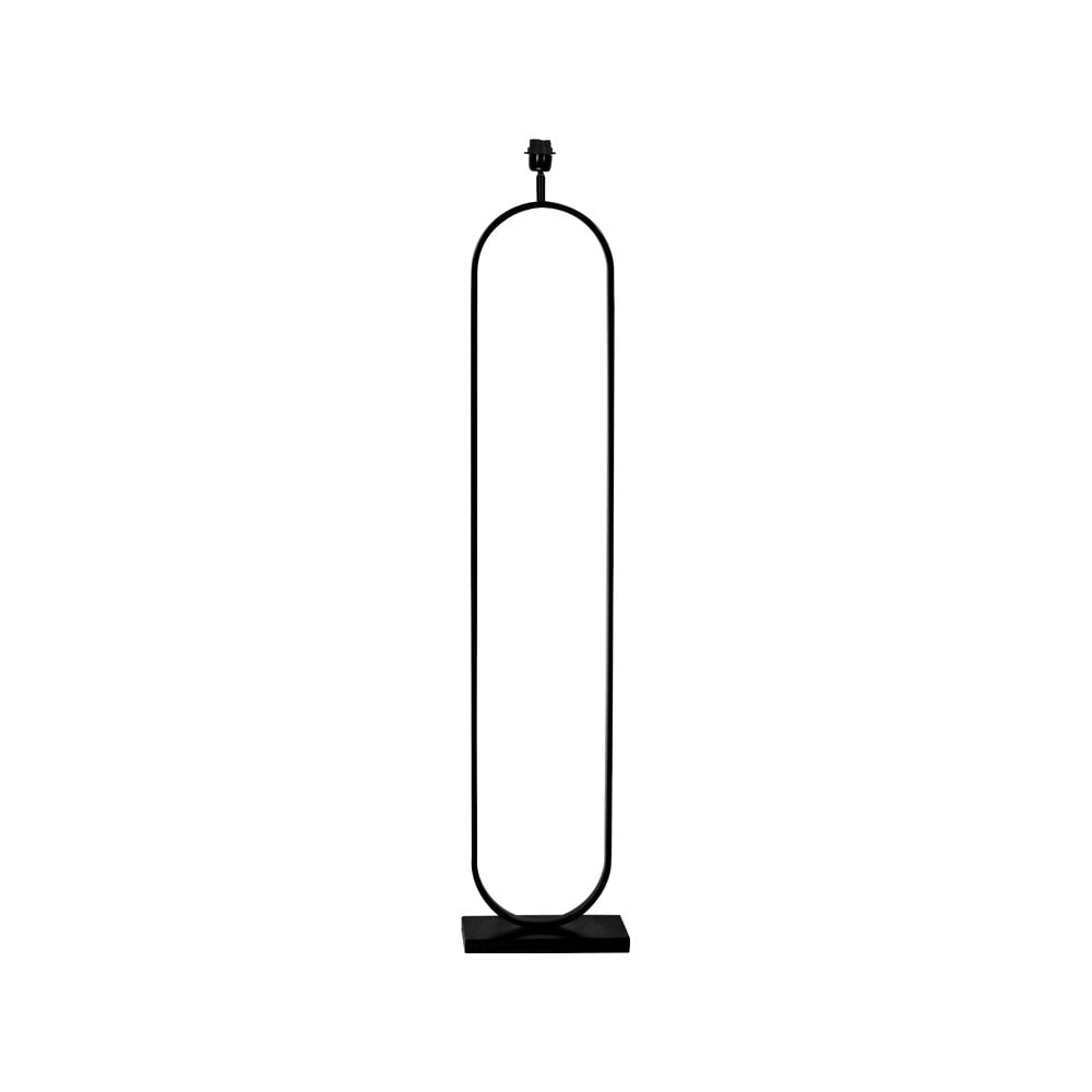 Matt fekete állólámpa talp 142 cm jamiri – light & living