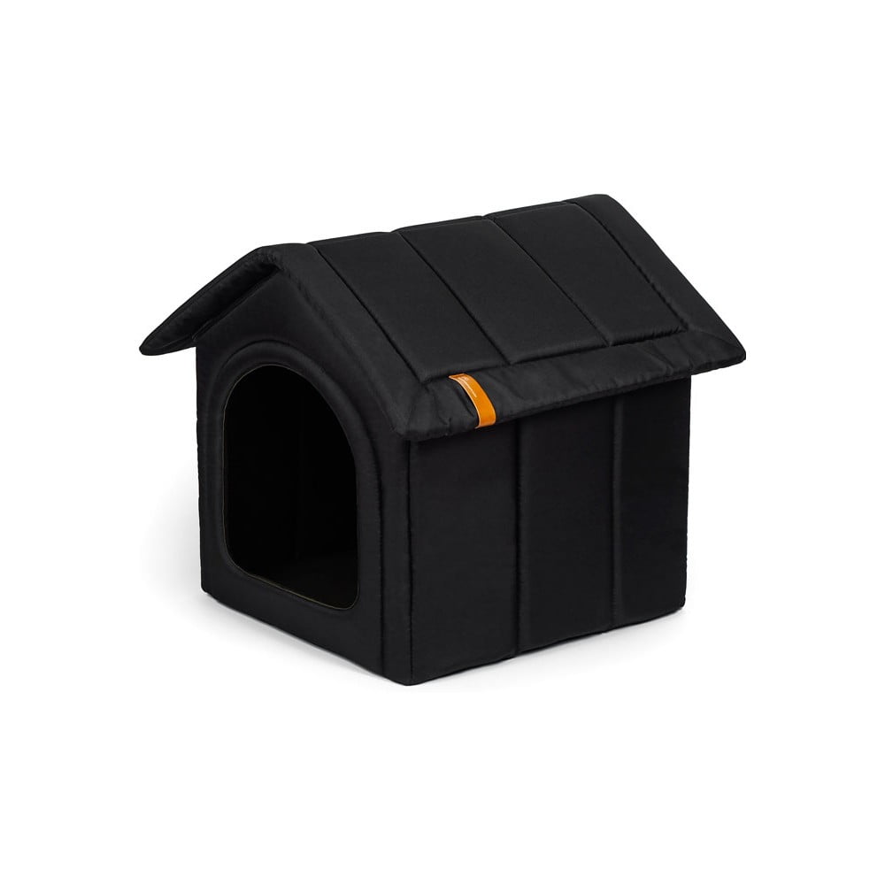 Fekete kutya ház 52x53 cm home xl - rexproduct