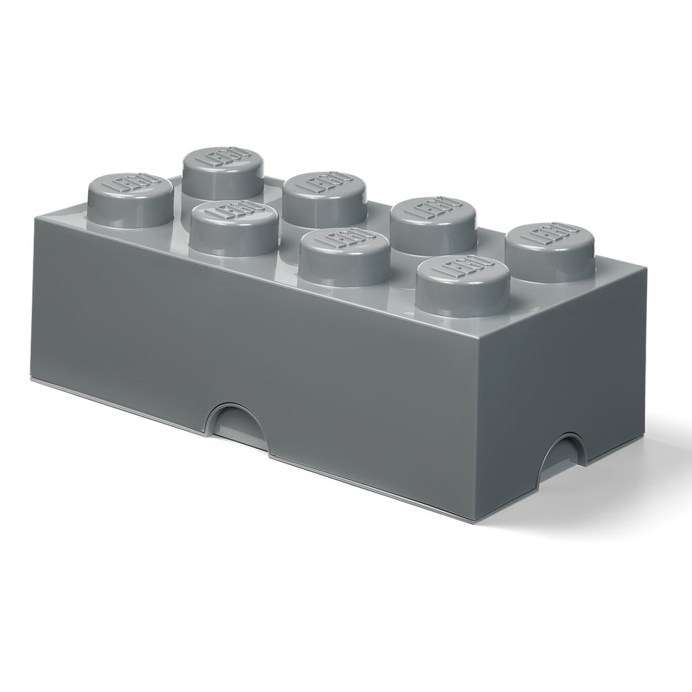 Rectangle sötétszürke tárolódoboz - LEGO®