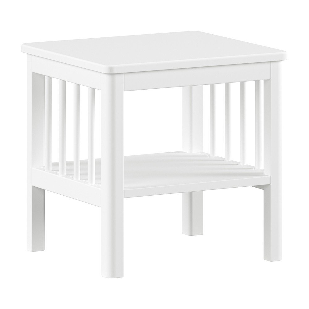 Fehér bükkfa gyerek éjjeliszekrény Forrest – Vipack