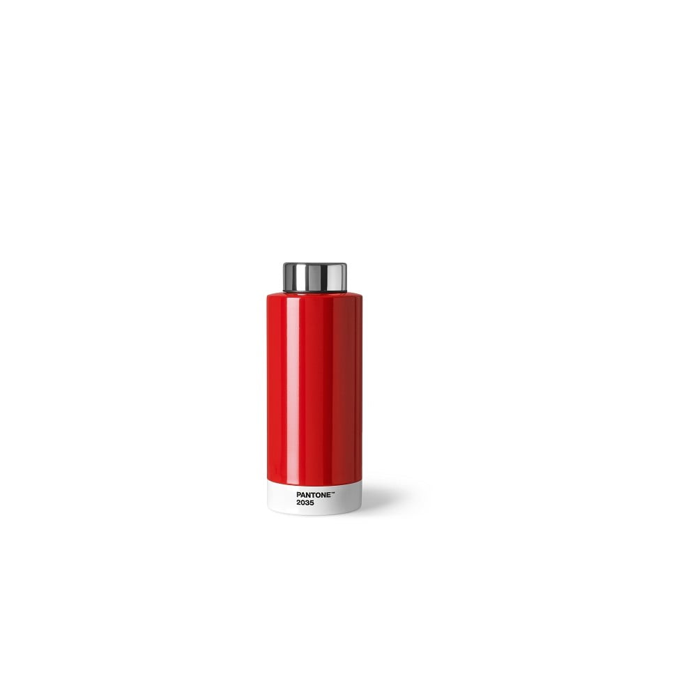 Piros rozsdamentes acél ivópalack 630 ml Red 2035 – Pantone