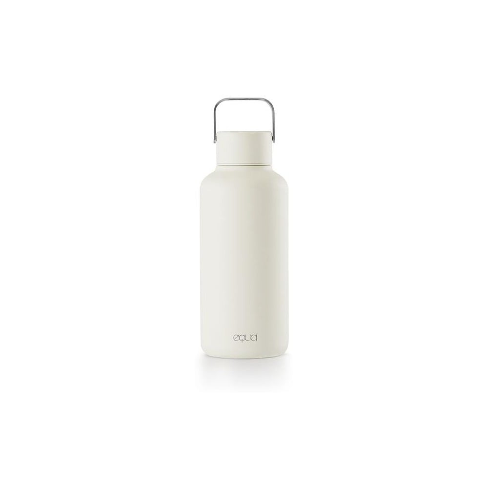 Fehér rozsdamentes ivópalack 600 ml Timeless - Equa