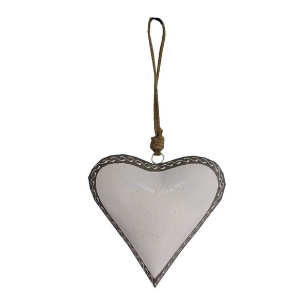 Light Heart szív alakú függődísz, 20 cm - Antic Line