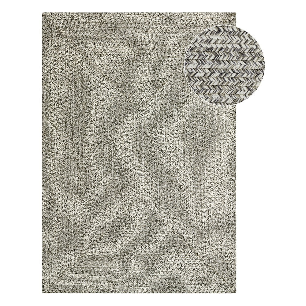 Szürke-bézs kültéri szőnyeg 170x120 cm - NORTHRUGS