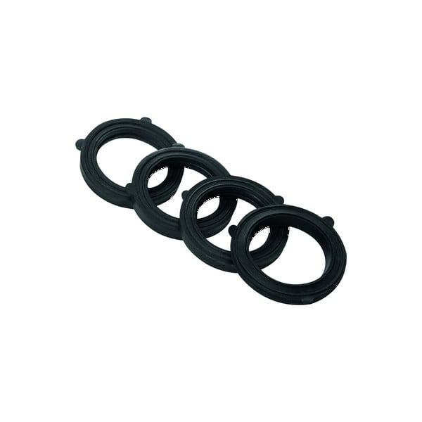4 fekete pótgyűrű locsolókhoz - Fiskars