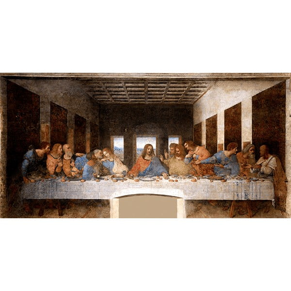 Az utolsó vacsora, 80 x 40 cm - Leonardo da Vinci másolat