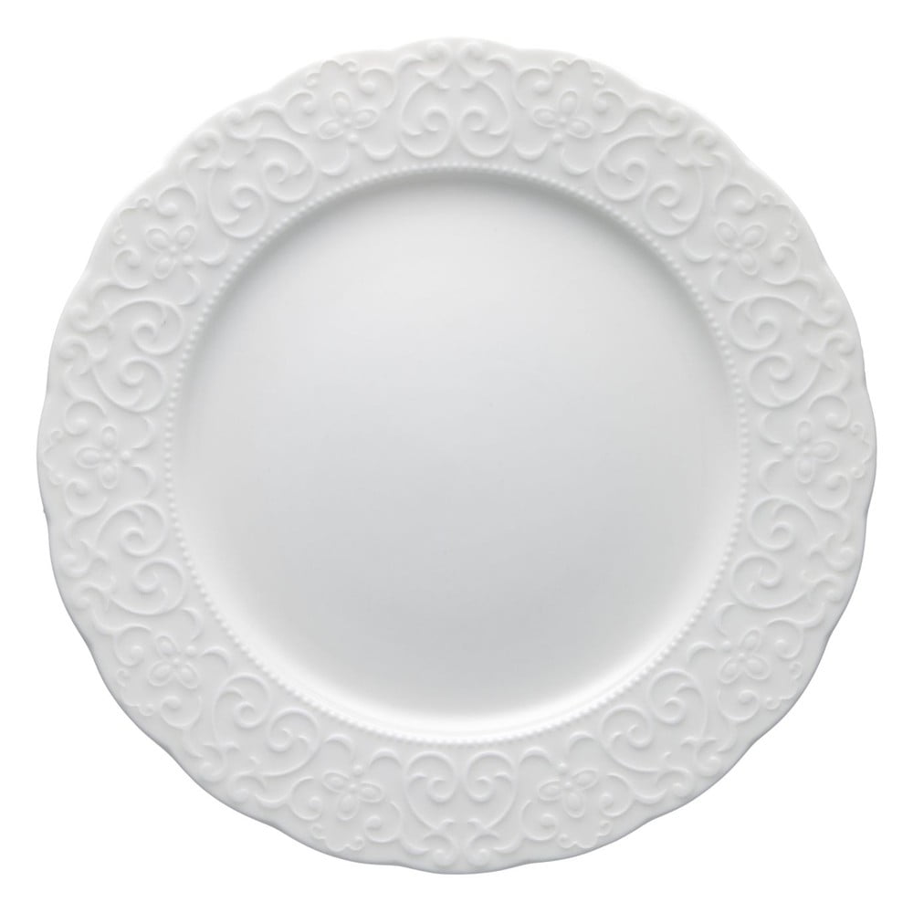 Gran Gala fehér porcelán tányér, ⌀ 25 cm - Brandani