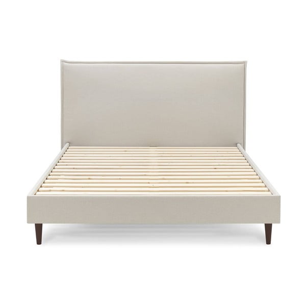 Sary Dark bézs kétszemélyes ágy, 160 x 200 cm - Bobochic Paris