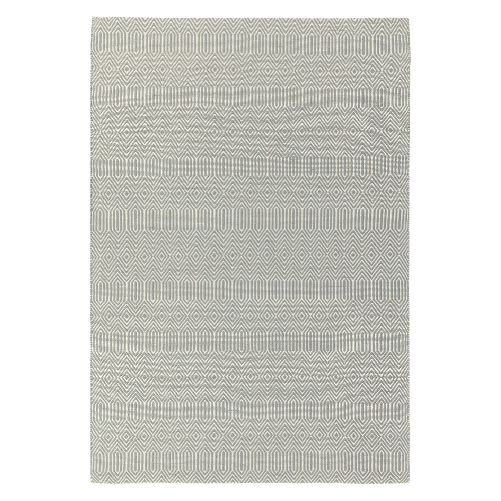 Világosszürke gyapjú szőnyeg 120x170 cm sloan – asiatic carpets