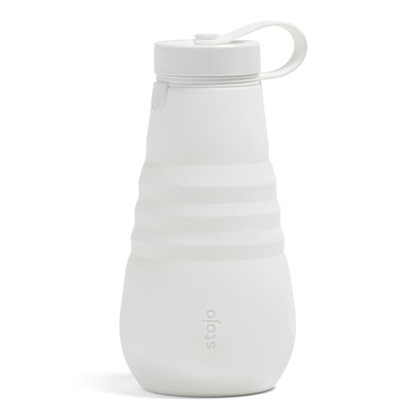 Bottle Quartz fehér összecsukható palack, 590 ml - Stojo