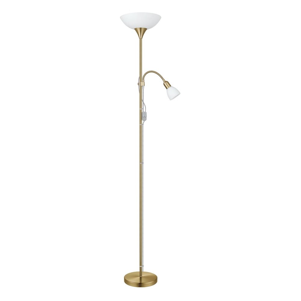 Bronzszínű állólámpa üveg búrával (magasság 176,5 cm) UP 2 – EGLO