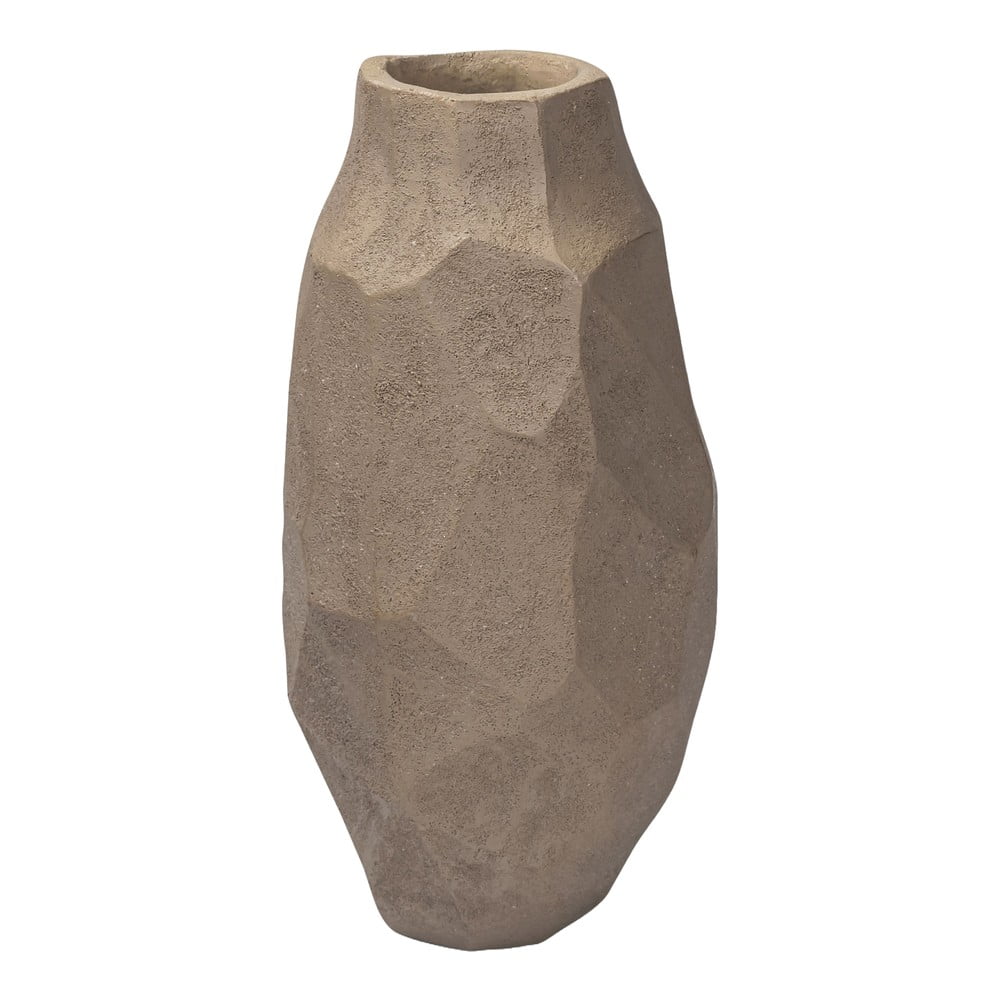 Bézs poligyanta váza (magasság 18 cm) Nuki – Mette Ditmer Denmark