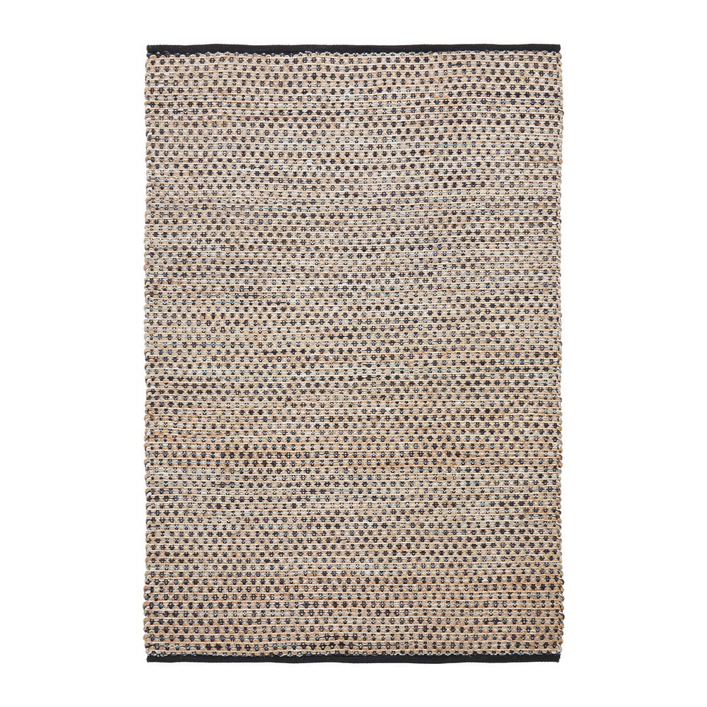 Bézs kézi szövésű jutakeverék szőnyeg 160x230 cm larena – kave home