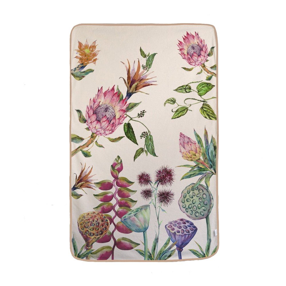 Flores Salvajes fürdőlepedő, 90 x 150 cm - Madre Selva